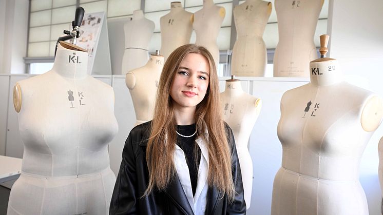Northumbria University Fashion student Kamile Kartunaviciute
