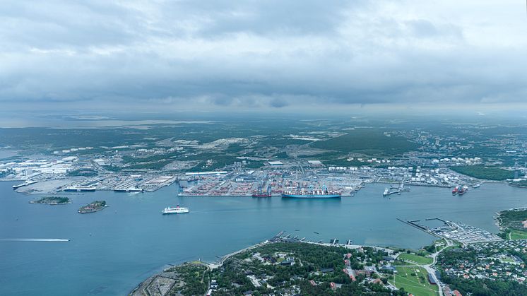 The Port of Gothenburg. Photo: The Port of Gothenburg.