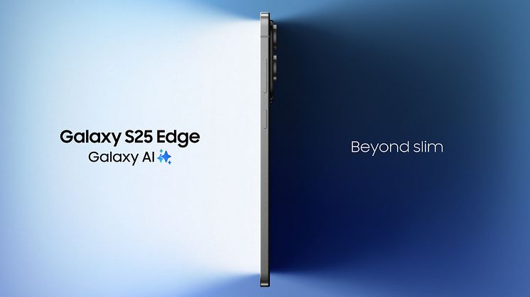 Samsung Galaxy S25 Edge on täällä 