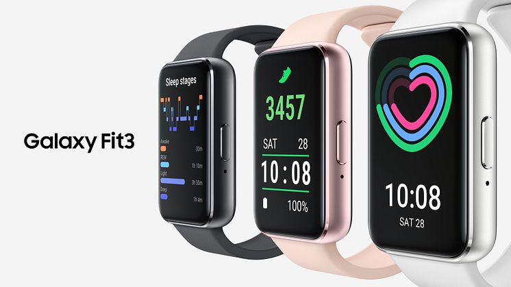 Galaxy Fit3 kommer til Danmark