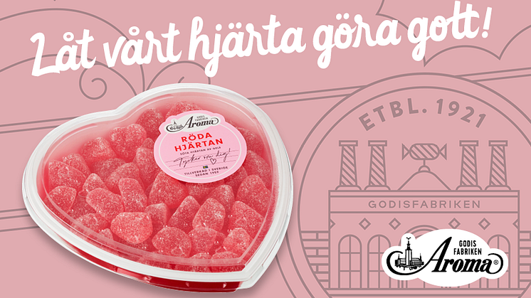 Aroma inleder långsiktigt samarbete med Hjärtebarnsfonden