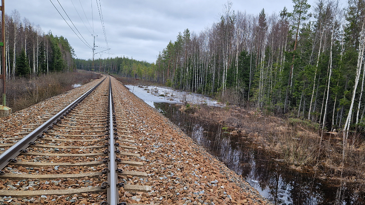 SVEAB Järnväg utför STAX 25 mellan Gävle – Ockelbo