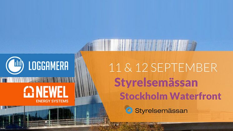 Loggamera och NEWEL på Styrelsemässan 2024