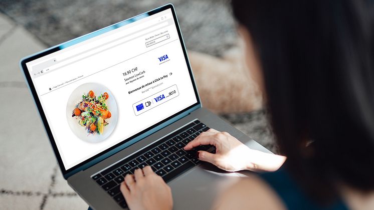 Payez facilement en ligne avec Visa et Click to Pay et économisez 10% grâce à l'offre de remboursement !