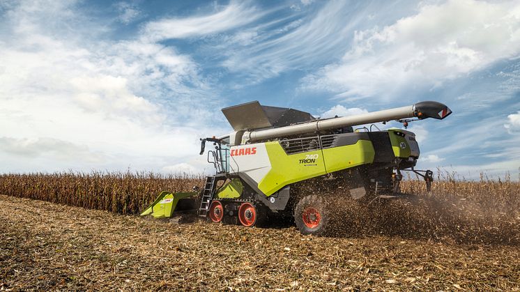 TRION 740, TRION 740 TERRA TRAC and TRION 740 MONTANA extend the CLAAS combine harvester range in Europe with compact, powerful hybrid machines with the APS HYBRID threshing unit and ROTO PLUS single rotor.