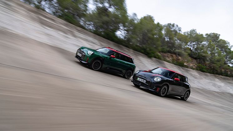 Uudet sähköiset MINI John Cooper Works -mallit – MINI-henkeä ja uusinta tekniikkaa