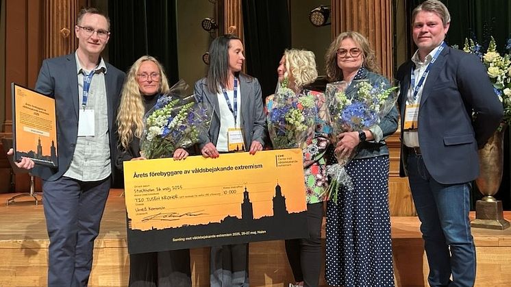 Umeå kommun utses till Årets förebyggare av extremism