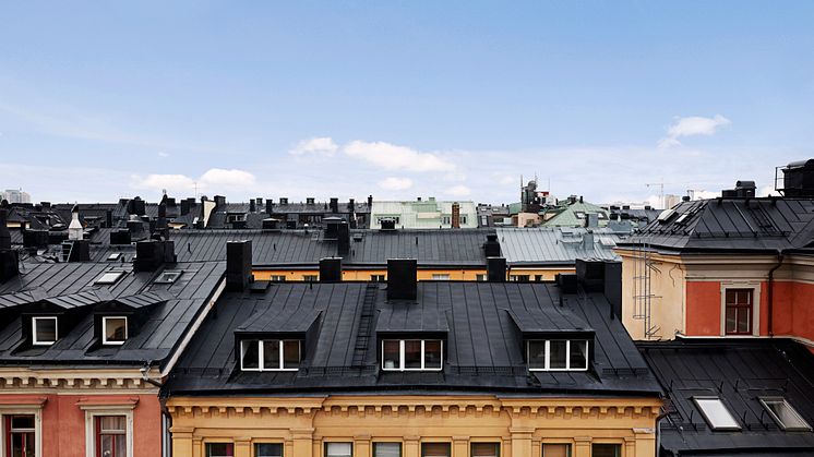 Lysande utsikt <br /><br />Takvy från Södermalm i Stockholm.