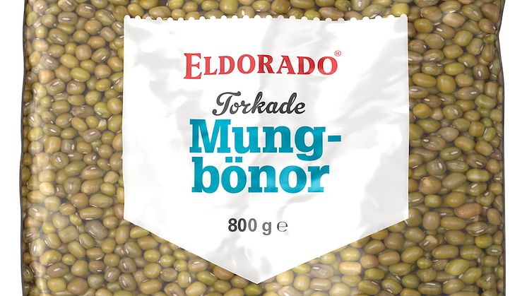 Axfood återkallar ytterligare en batch av Eldorado torkade mungbönor 800g