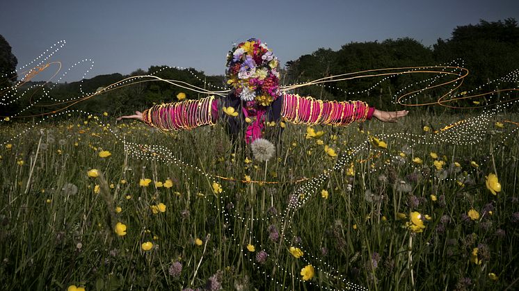 Ah-Muzen-Cab – Mayan deity of bees, 2023, from the series Digital Clouds Don’t Carry Rain, 2021–2024. © Mónica Alcázar-Duarte