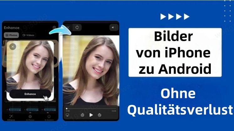 Bilder von iPhone zu Android ohne Qualitätsverlust