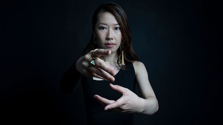 Miho Hazama blir ny Artist in Residence hos Vara Konserthus och Bohuslän Big Band. Foto: Dave Stapelton