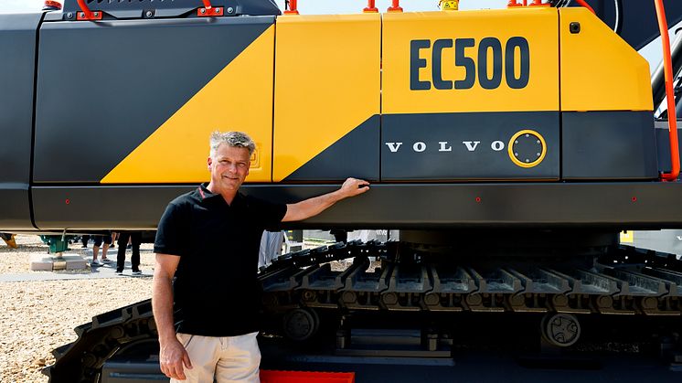 Anders köpte Sveriges första Volvo EC500