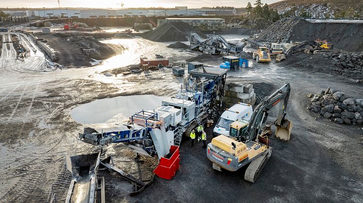 Swecon och Volvo Penta hos Haeab i Jordbro
