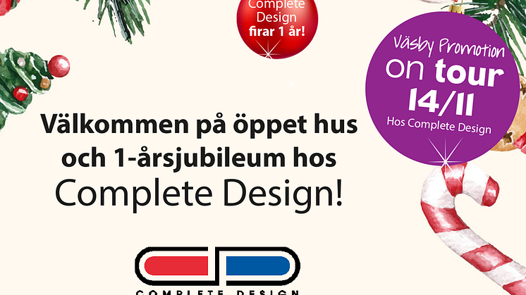 Väsby Promotion On Tour hos Complete Design