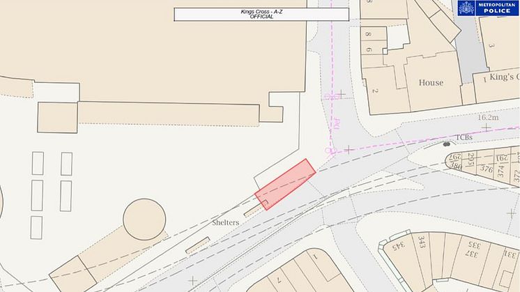 [Map showing area where protest can take place]