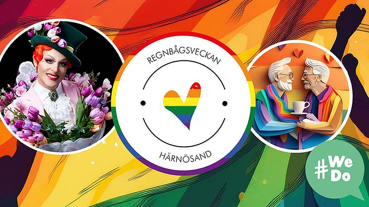 Dragqueens, seniorer, utställning och skaparverkstad – Regnbågsveckan är snart här!