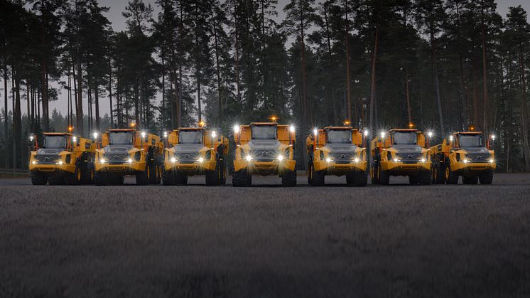 Nya generationens dumprar från Volvo är bäst i klassen på säkerhet, drifttid och effektivitet