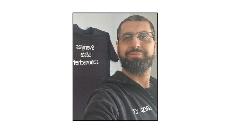 Kaled El Sheik blev Kvartalets Carspectare på grund av att han är en bra medarbetare med rätt tänk.