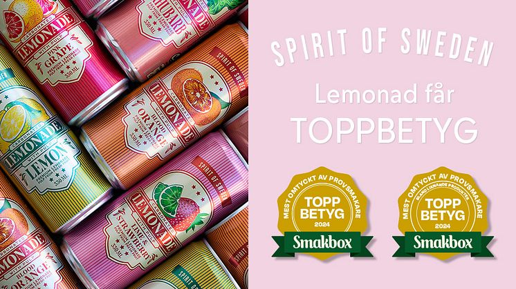 Lemonader får Toppbetyg!