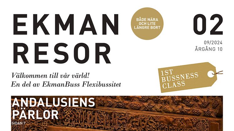 EkmanResor Ist Bussness Class resekatalog nr. 02 2024