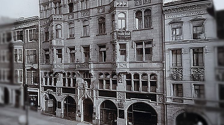 Das "Zurich Haus" auf der Mohrenstraße in Berlin-Mitte um 1900. Bildränder mit KI bearbeitet. Bildrechte: Zurich