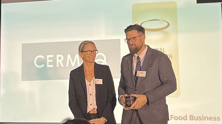 Henrik Duesund, Cermaq, with Emma Milne, Compassion in World Farming