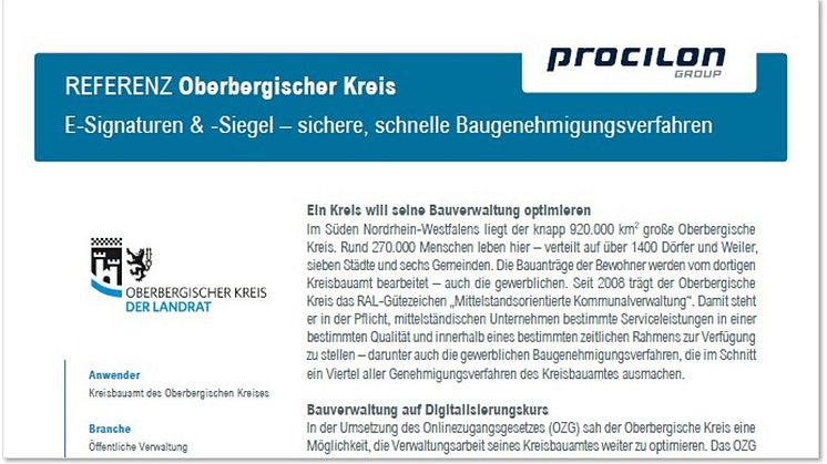 E-Signaturen & -Siegel – sichere, schnelle Baugenehmigungsverfahren 
