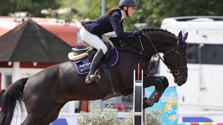 Victoria Almgren och Nicke, foto privat