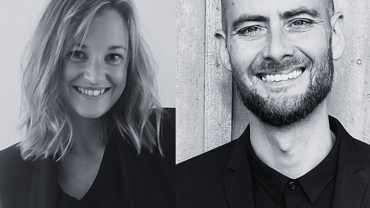 WAPI:s nyanställda förläggare Håkan Ygge Peterson och Terese Rule 