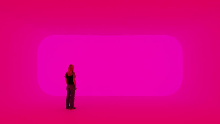Aftershock, 2021 © James Turrell, Installation view at Copenhagen Contemporary, 2024. Photo by David Stjernholm.