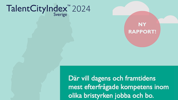 Lansering av Talent City Index 2024 - 27 juni 2024