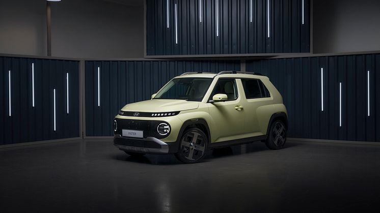 Helt nye Hyundai INSTER har fått norske priser. Foto: Hyundai Motor Company