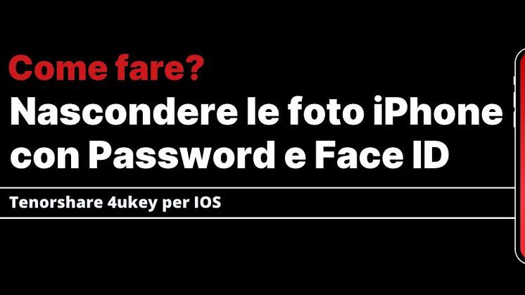 mettere password album nascosti iphone​