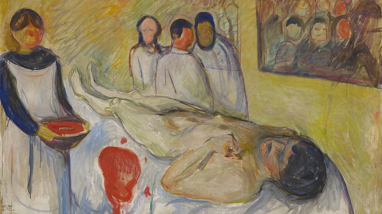 Edvard Munch, On the Operating Table, 1902-1903. Oil on canvas. Photo: Juri Kobayashi, ©Munchmuseet