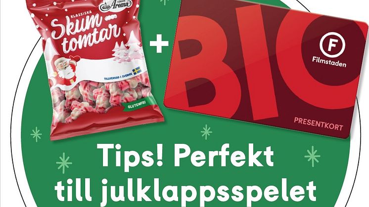 Skumtomtar och bio: Julens mest oväntade och roliga kombo!