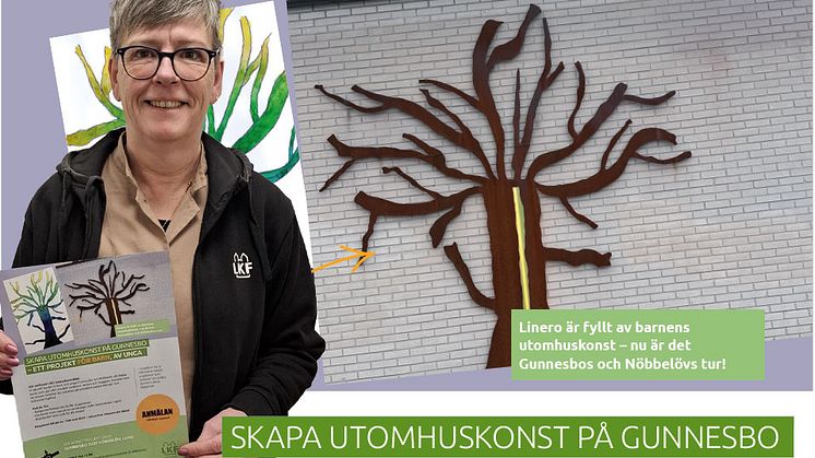 Barn ska förvandla Gunnesbo och Nöbbelöv i Lund i ett konstprojekt 