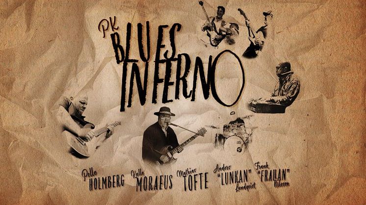 21 mars spelar Kalle Moraeus och Pelle Holmberg med PK Bluesinferno på The Pot i Karlskrona