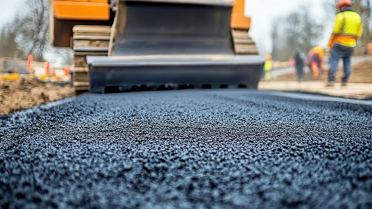 Ny asfalt på väg. Foto: Adobe Stock