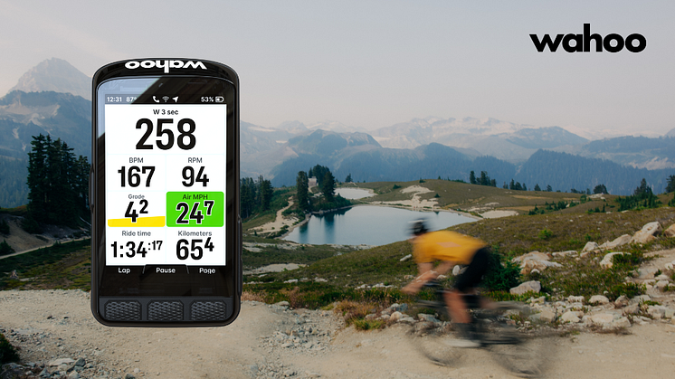 New wahoo cycling computer shop