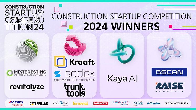 Banner for Construction Start-Up Competition Hilti 