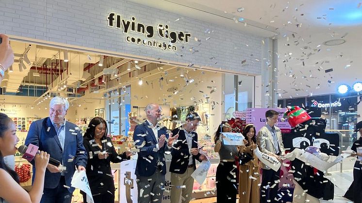 Flying Tiger Copenhagen når 1 000 butiker med öppning i Australien