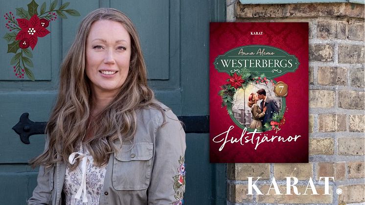 Nu kommer en ny del i Anna Alemos serie Westerbergs. Julstjärnor går som följetong i streamingtjänsterna med ett avsnitt om dagen under december. 