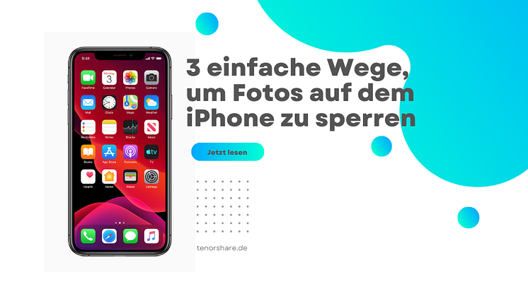 Wie man Bilder auf dem iPhone mit einem Passwort sperrt [iOS 15/16/17 unterstützt]