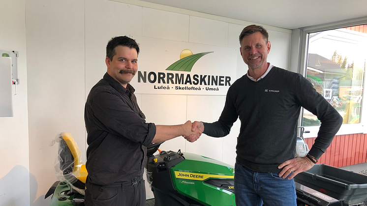 Norrmaskiner ansluter sig till Powered by Kramp – stärker sitt erbjudande i Östersund, Umeå och Skellefteå
