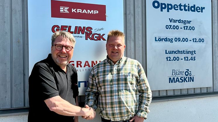 Bjäre Maskin ansluter sig till Powered by Kramp – en starkare partner för framtiden