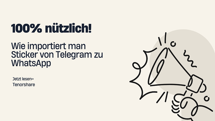 Wie importiert man Sticker von Telegram zu WhatsApp