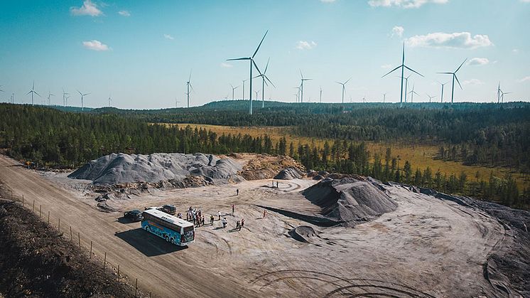 Den reviderade vindbruksplanen ska visa riktning för framtida etableringar.   Foto: Anders Westergren