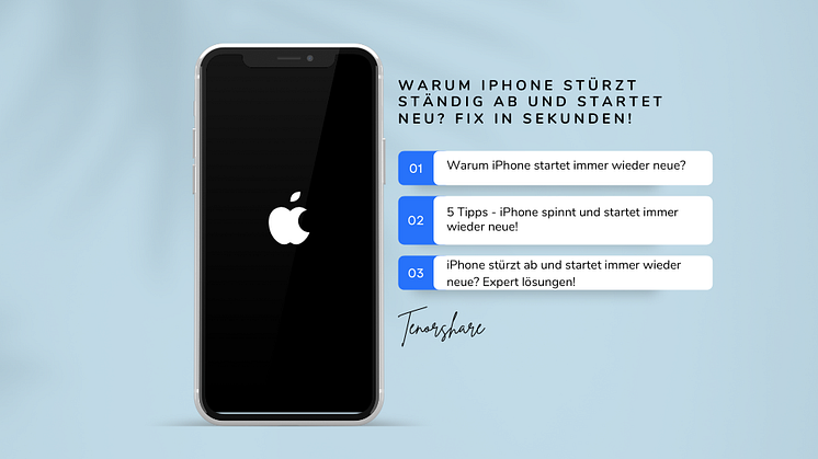 iPhone startet immer neu? Geheimhilfe! 100% funktioniert! 2025