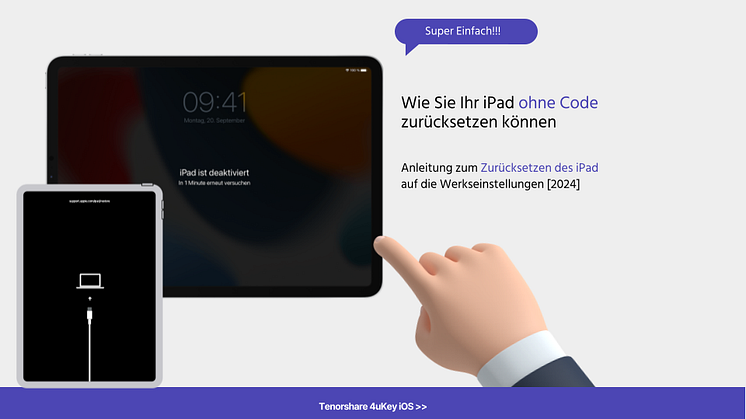Anleitung zum Zurücksetzen des iPad auf die Werkseinstellungen [2024]